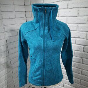 Avalanche Ladies Fleece Lined Teal Size Small Full Zip Jacket